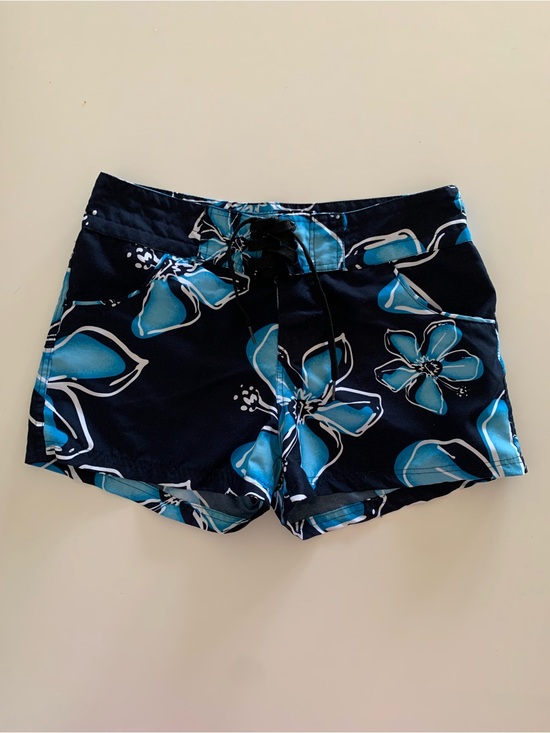 Maui Island Other - Maui Clothing Company Floral Blue & Black Swim Shorts
